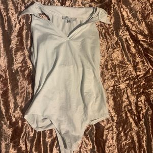 Sleeveless White Body Suit 🤍